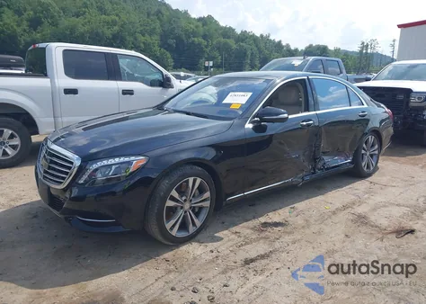 2016 Mercedes-Benz S 550 4Matic из США, поврежденный, VIN WDDUG8FB6GA263396